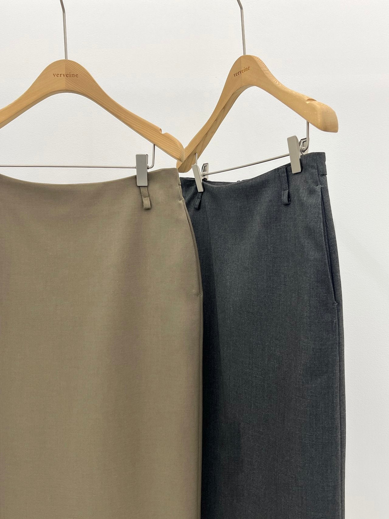 Viola H-line long skirt-2col