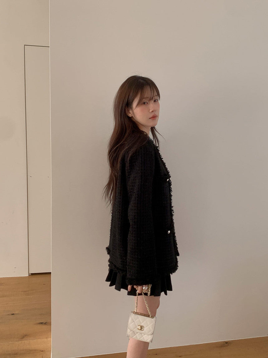 Edga tweed jacket-3col