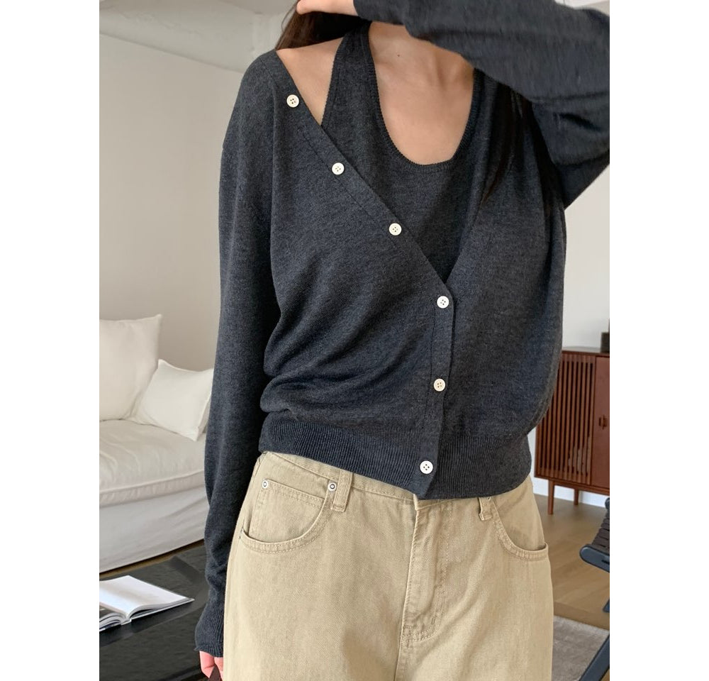Colin Cardigan Set-4col