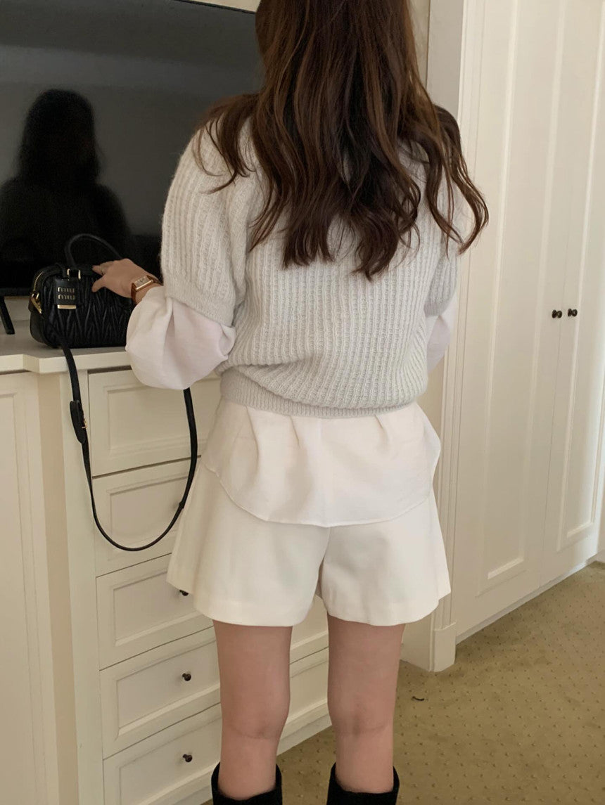 Beyond puff knit-3col