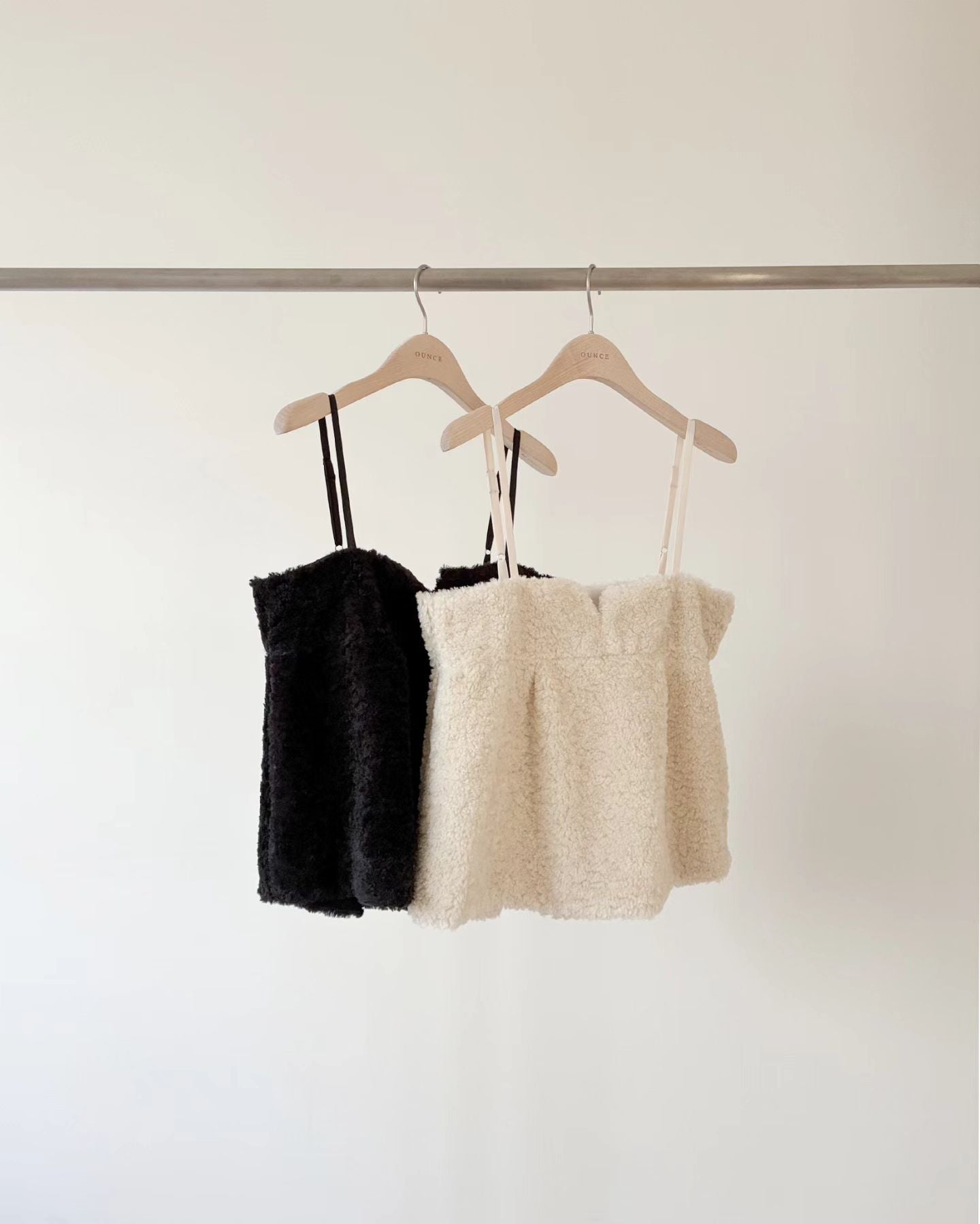 Ounce coco fur bustier-2col
