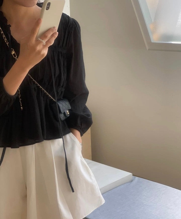 liter april blouse-2col