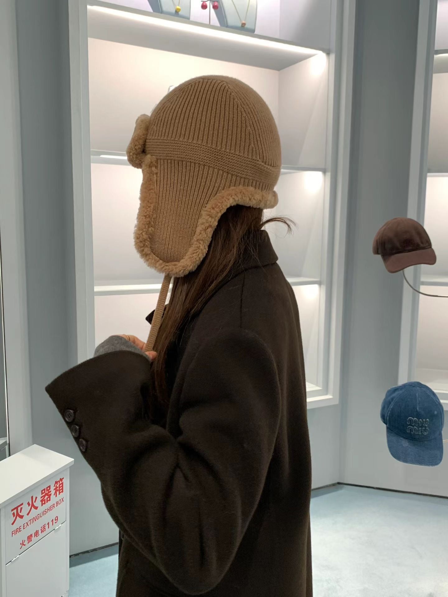 Ounce handmade tate cashmere coat-3col