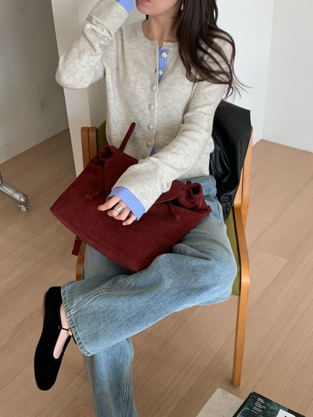 ami s.t cardigan-3col