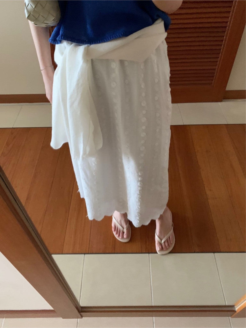 mare flower skirt