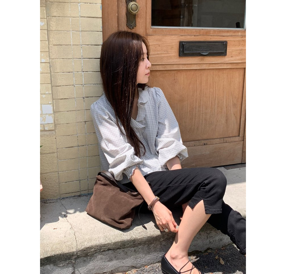 Moai Blouse-2col