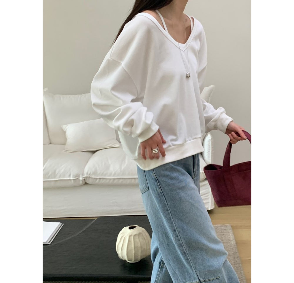 Preto Sweatshirt Set-4col