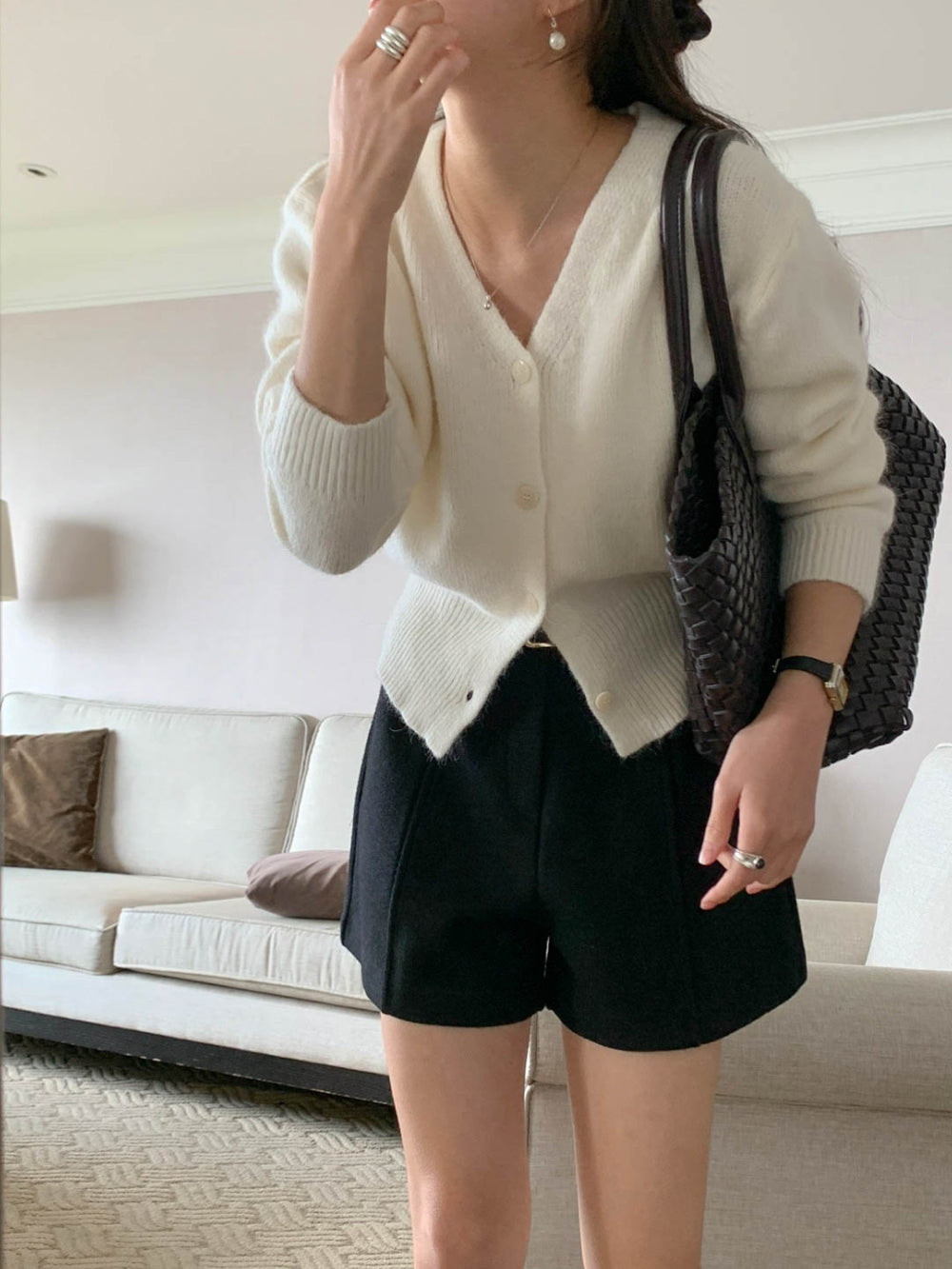 Origin cardigan-5col