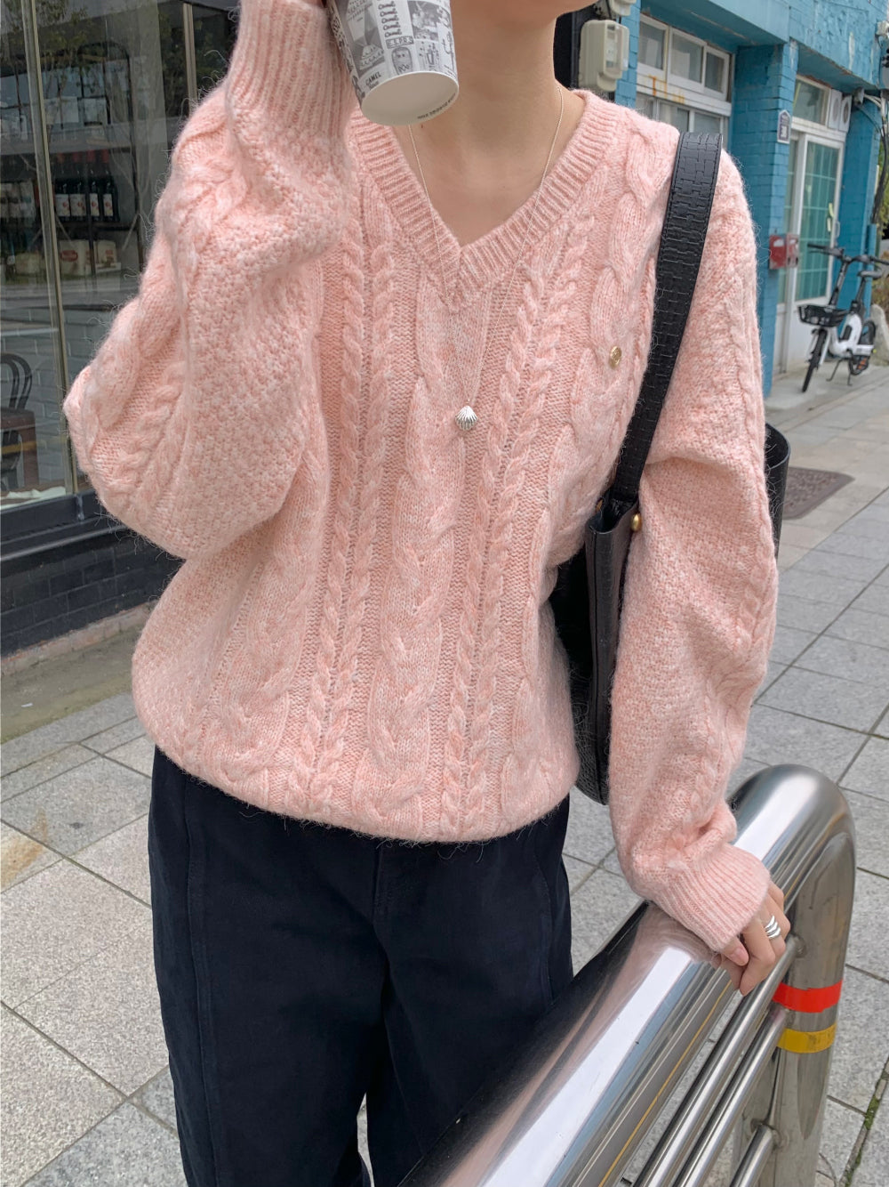 Martin twist knit-4col