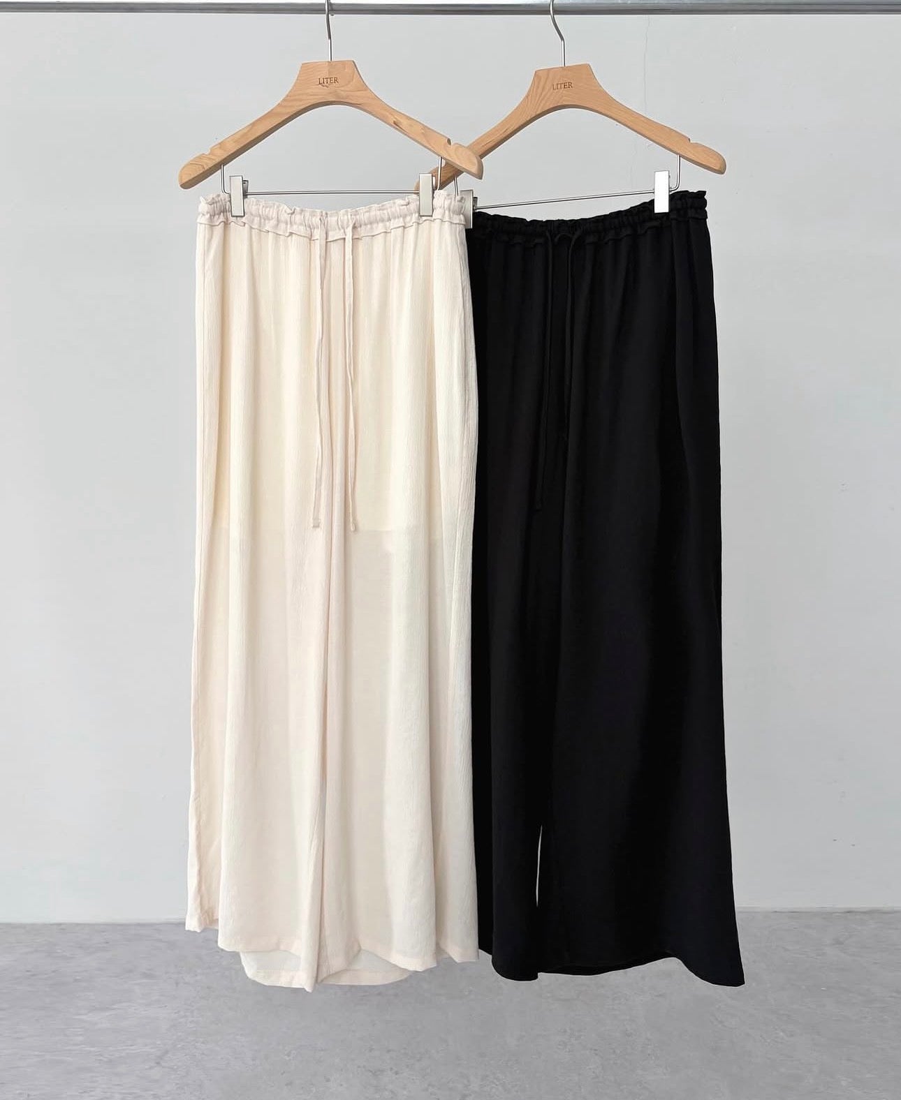 liter coco frill yoru pants-2col