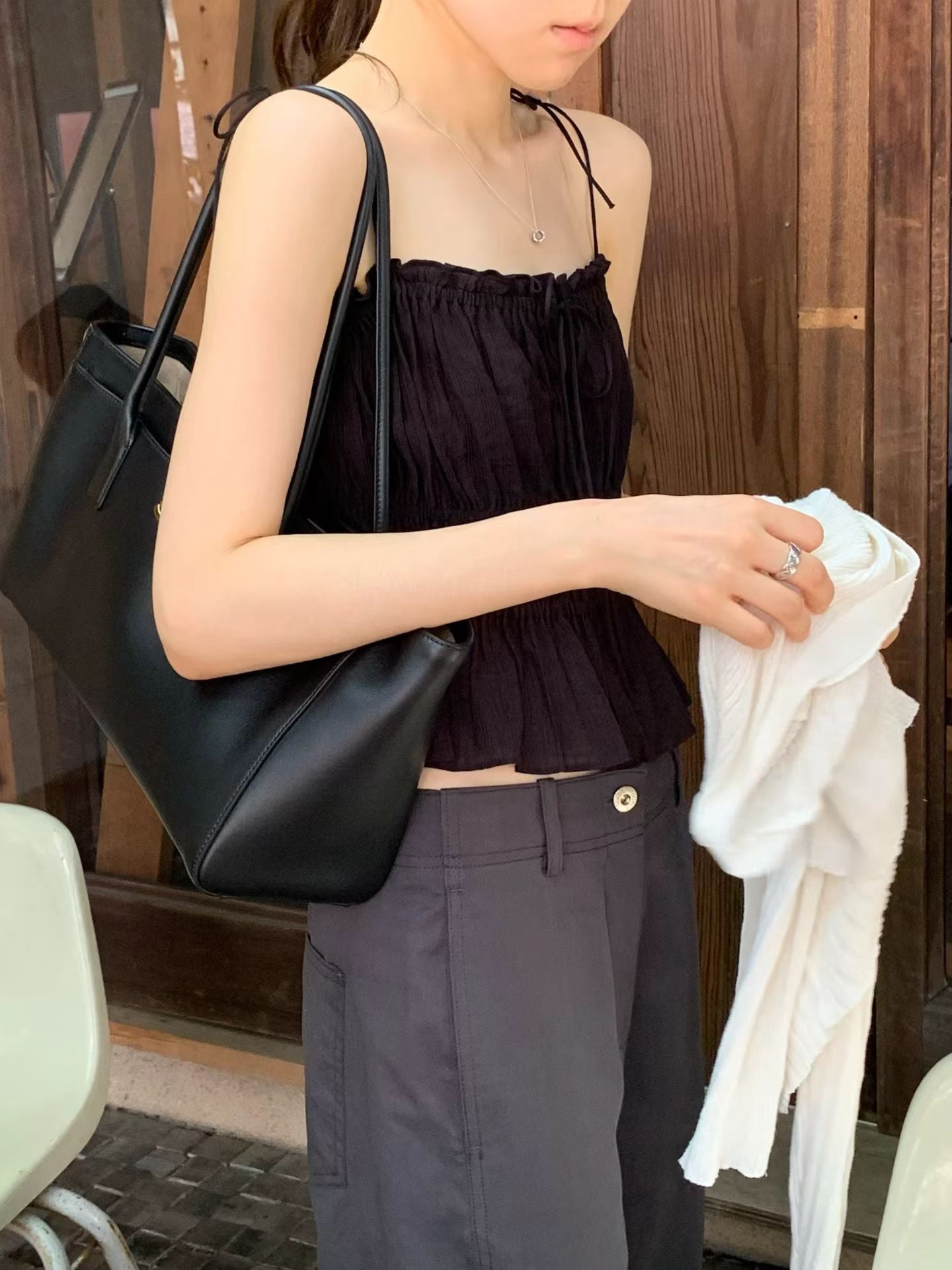 Ounce rodi banding blouse-3col