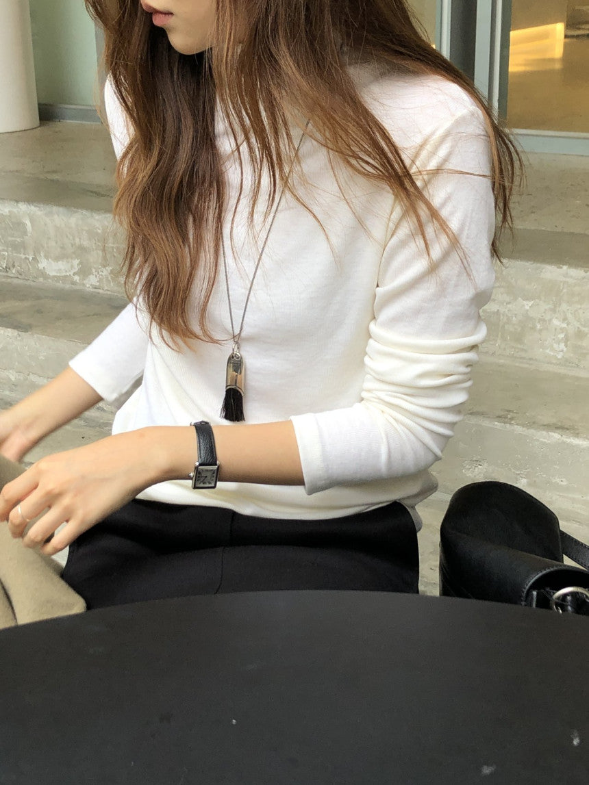 Ria soft turtleneck T-4col