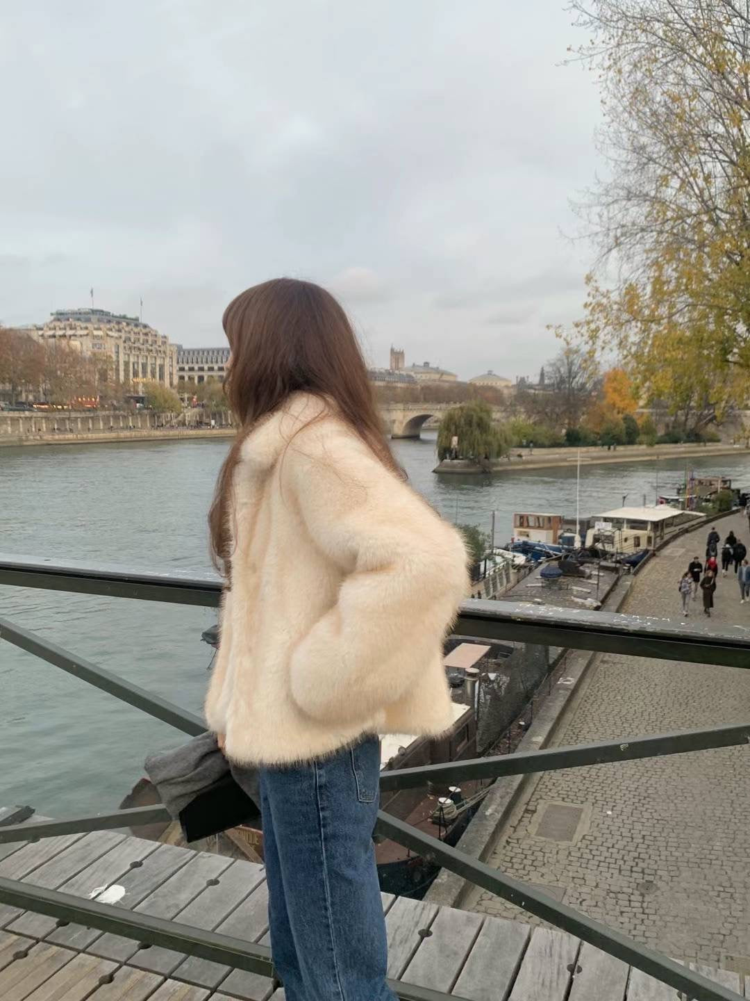 Ounce noel fur jacket