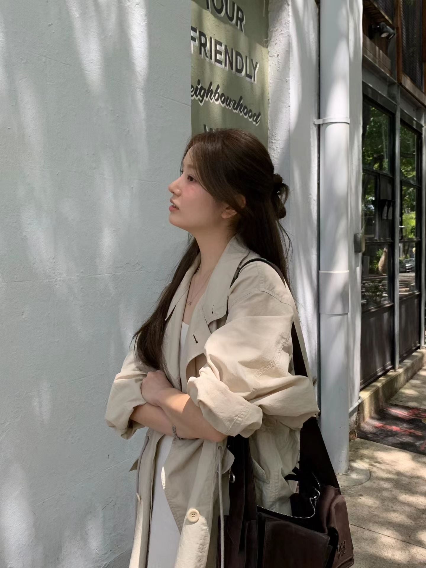 Ounce double half trench-2col