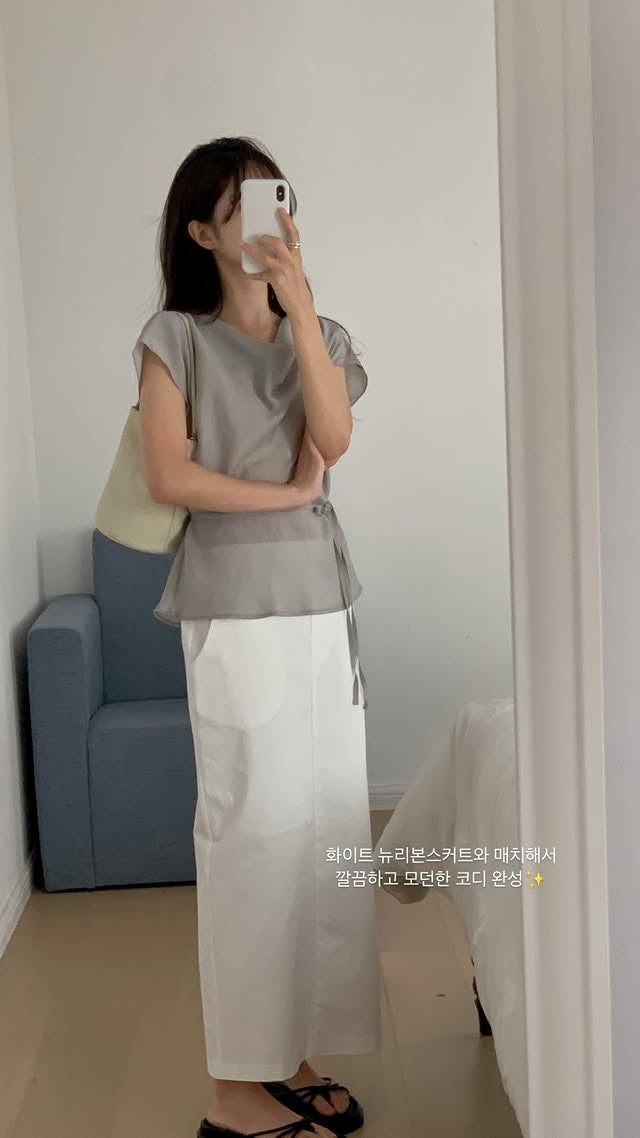 Uzu blouse-4col