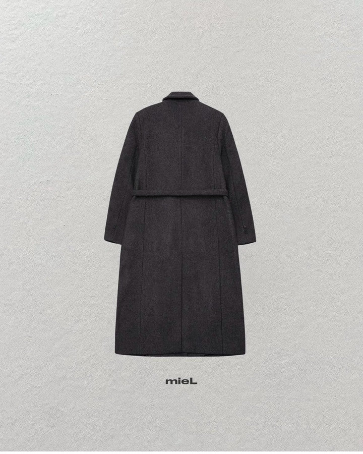 Riz wool double coat-3col