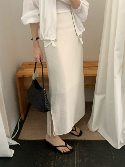 Luche open skirt-3col