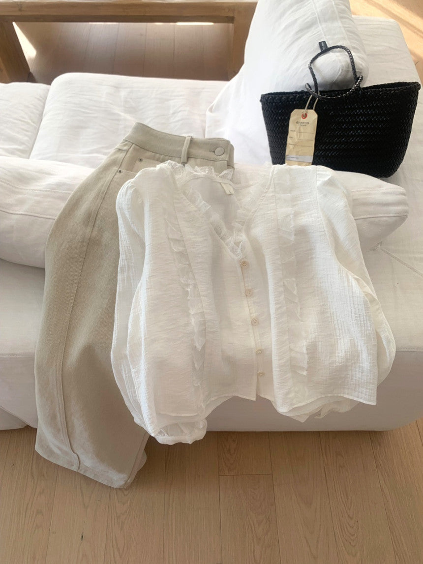 liter mercy washed cotton pants