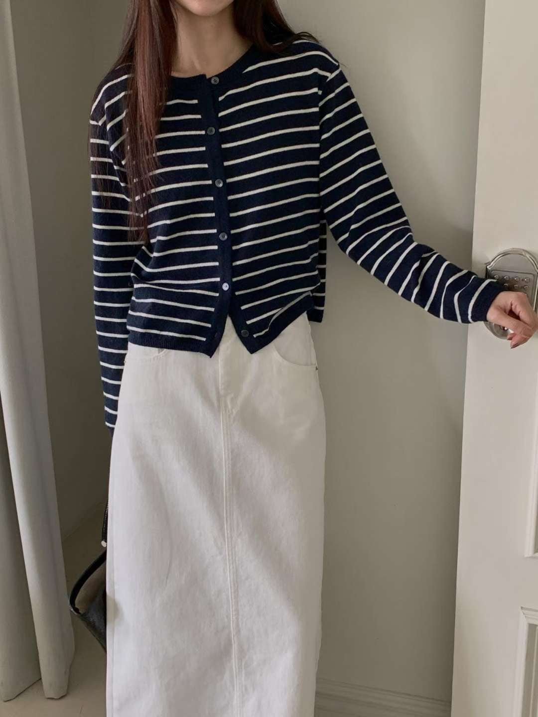 S.T cardigan-3col
