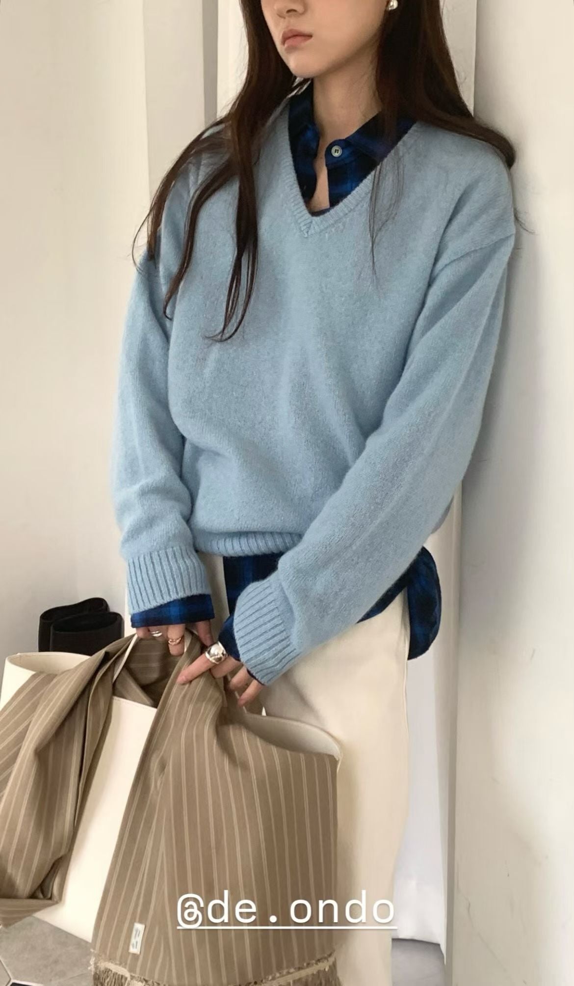 deondo baby alpaca v knit-5col