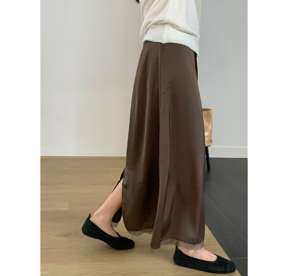 Nua Lace Skirt-2col