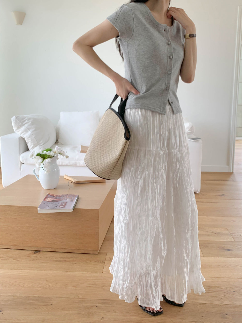 muse wrinkle skirt