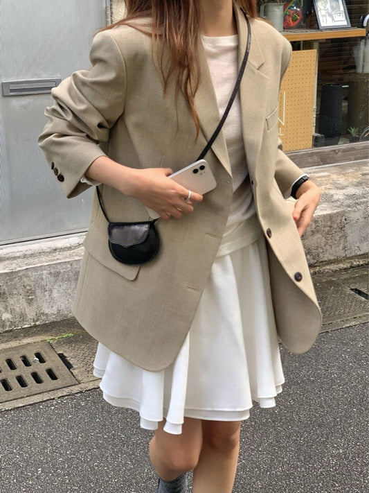 Marlene overfit blazer-2col