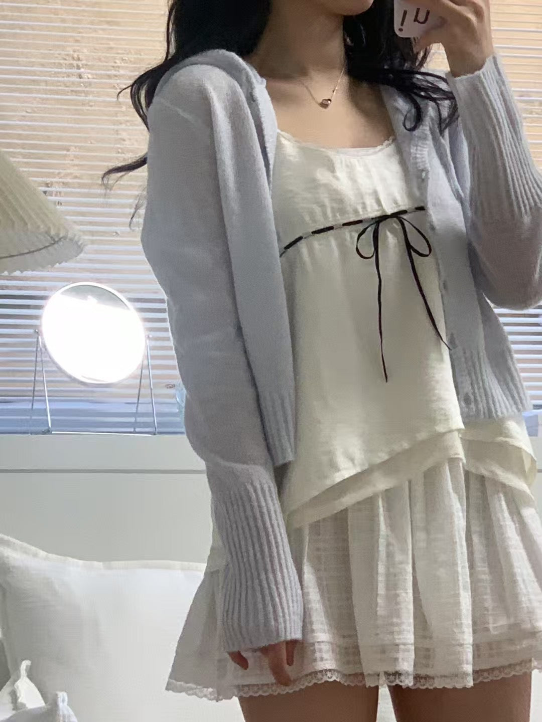 Park hood cardigan-3col
