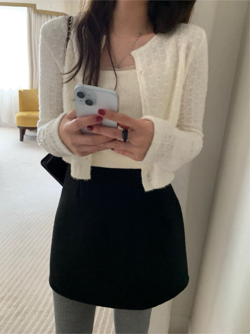 Roots lace sleeveless-4col