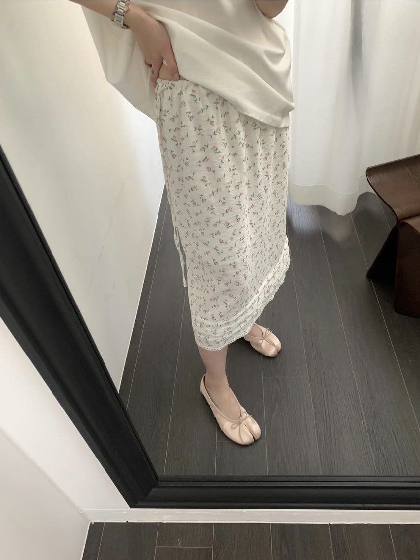 drop flower skirt-2col