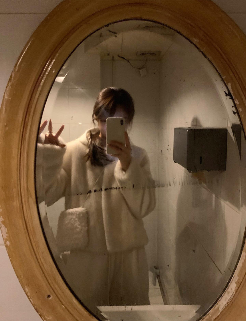 liter banny handmade fur bag