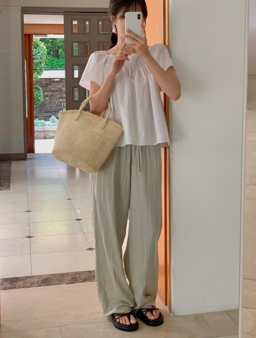 Yuko blouse-4col