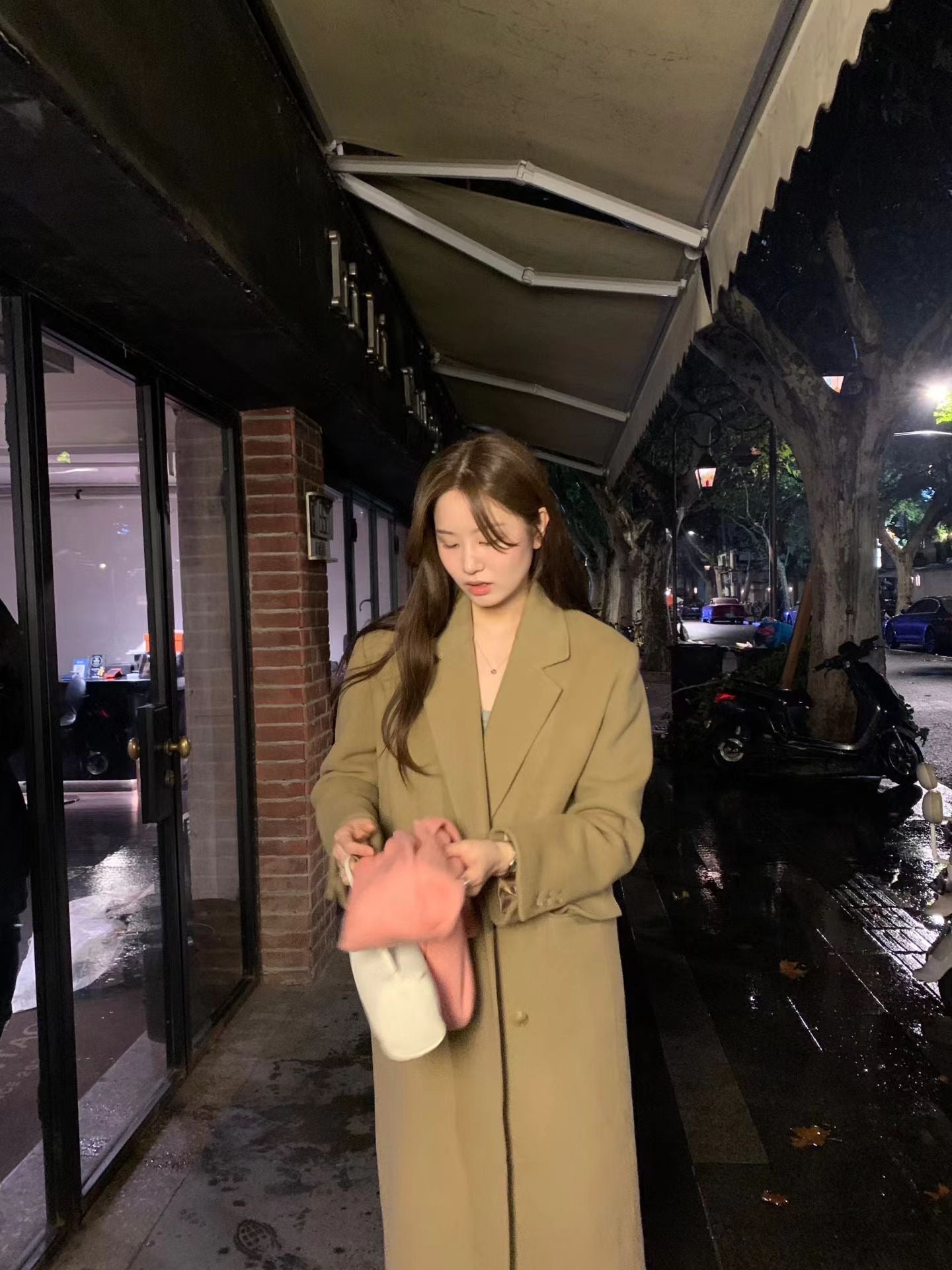 Ounce handmade tate cashmere coat-3col