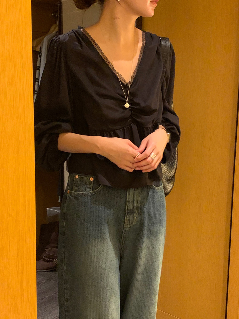 Dive blouse-2col