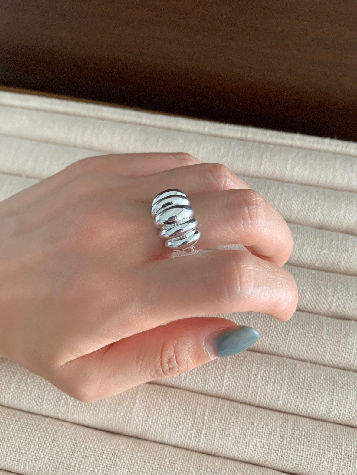 Pumpkin open ring