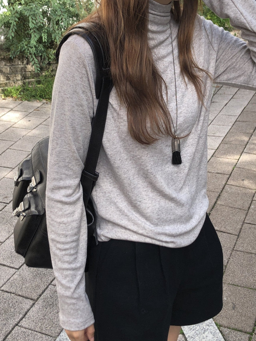 Ria soft turtleneck T-4col