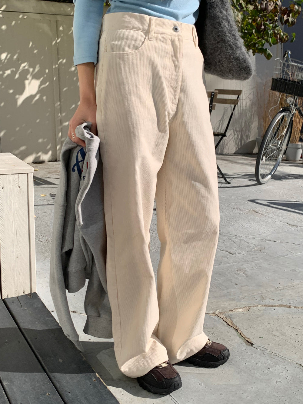 bit corduroy pants-3col