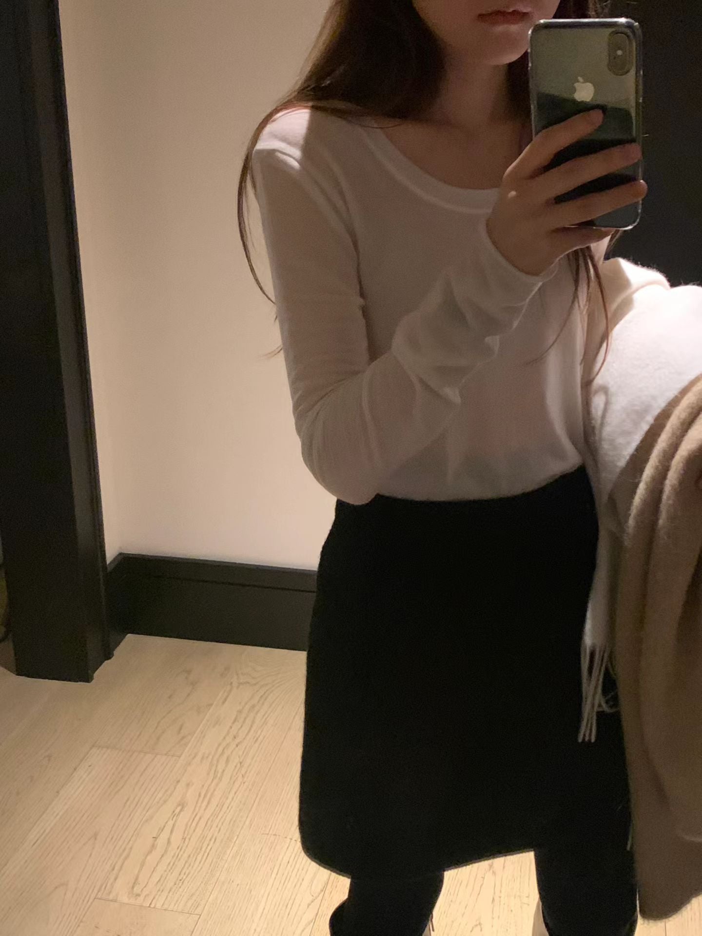 Ounce shea layered T-3col