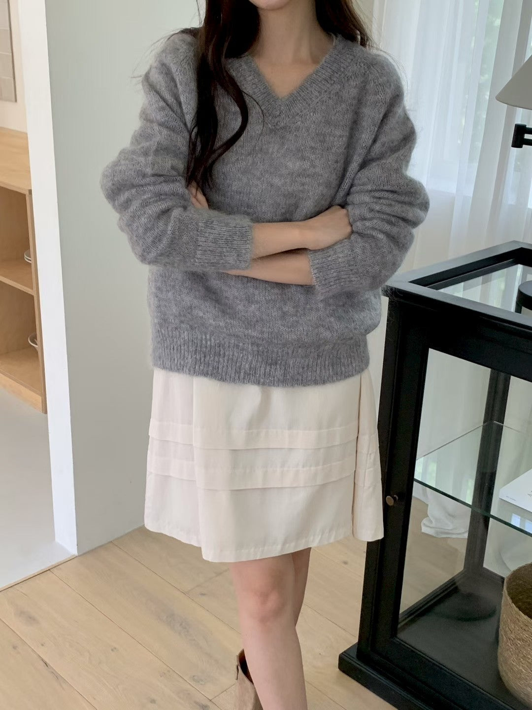 Blasom Mohair knit-4col