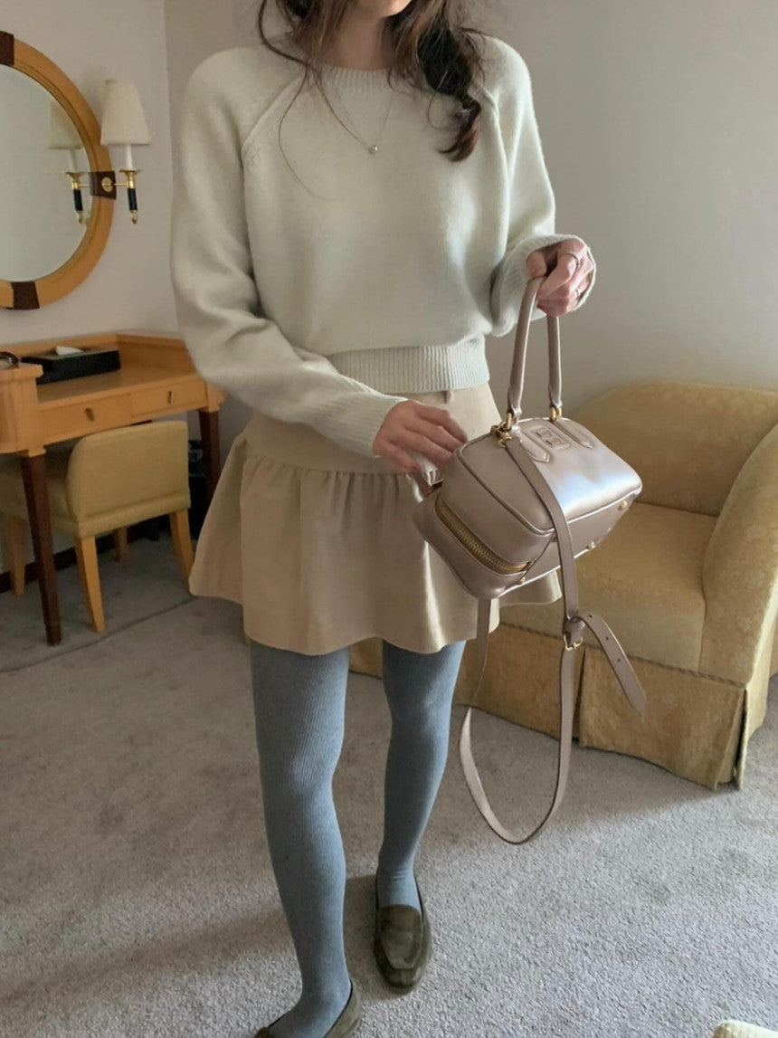 wool reglan knit-4col