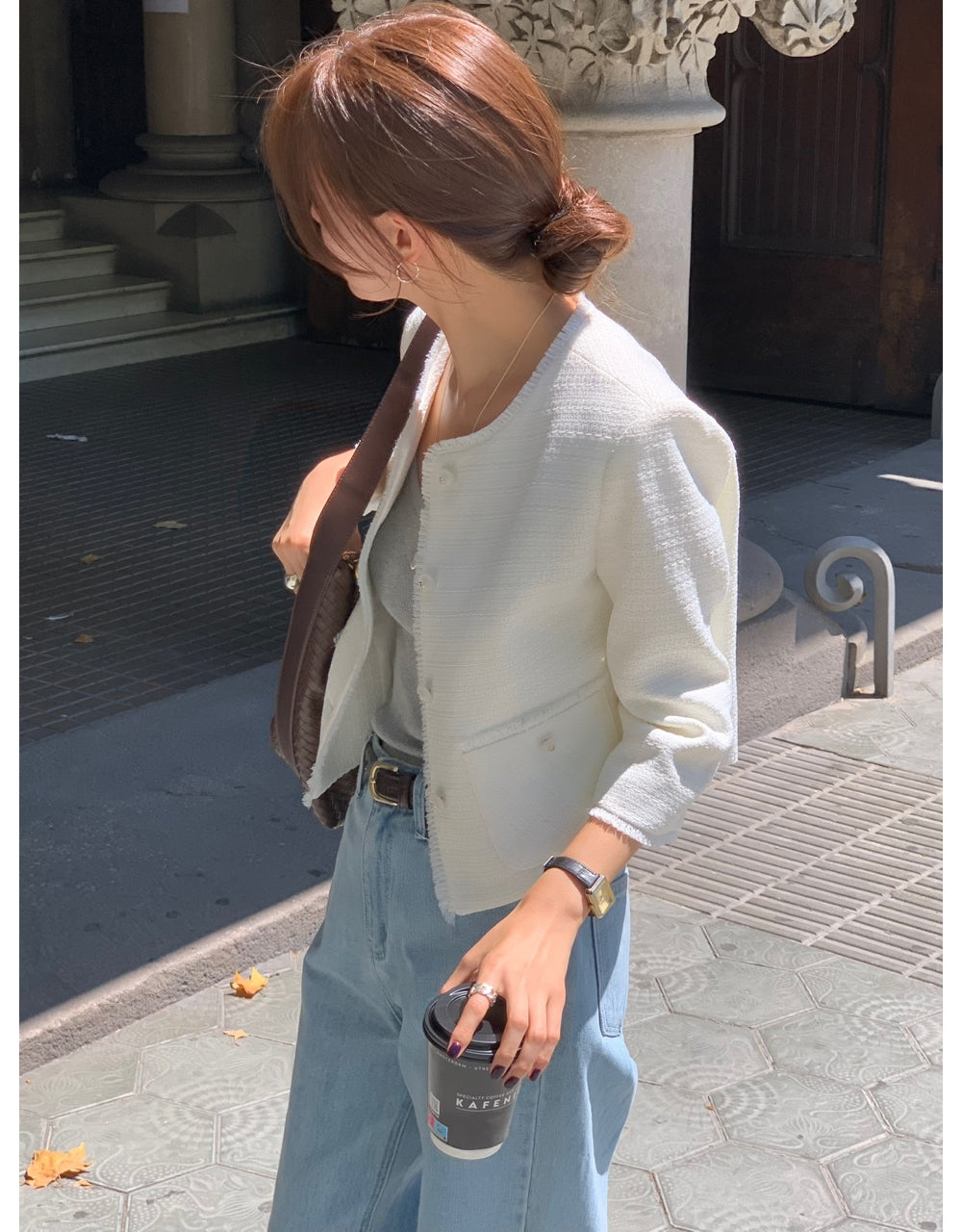 Alle tweed jacket-3col