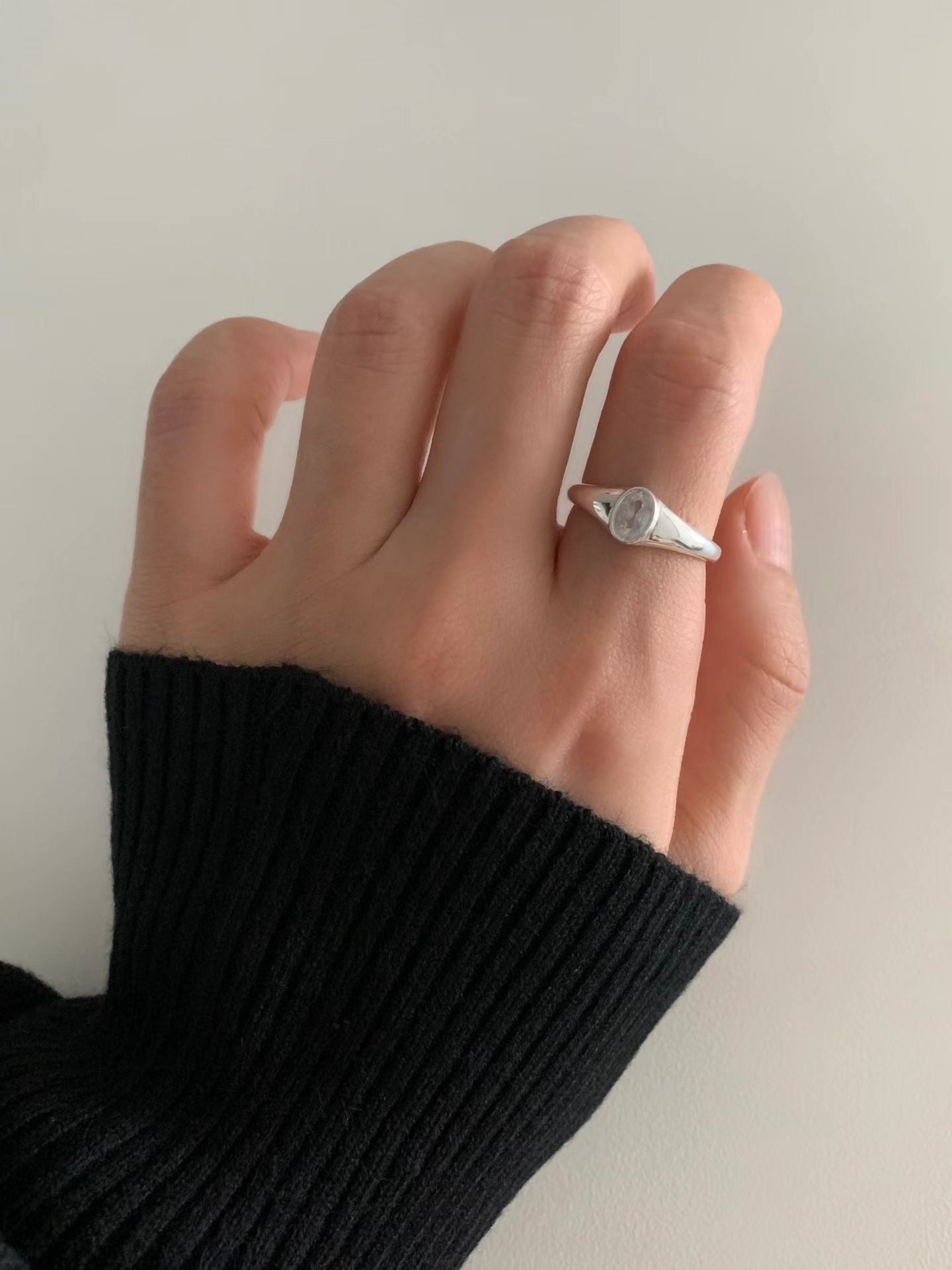 Classic Cubic Opening Ring