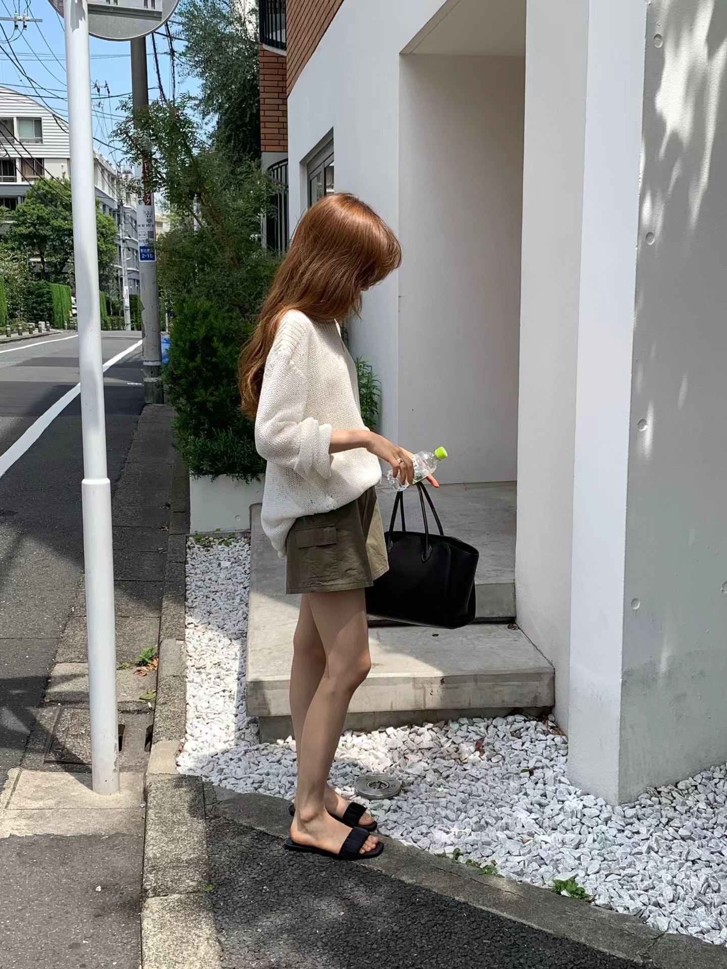 Ounce loose boat neck knit