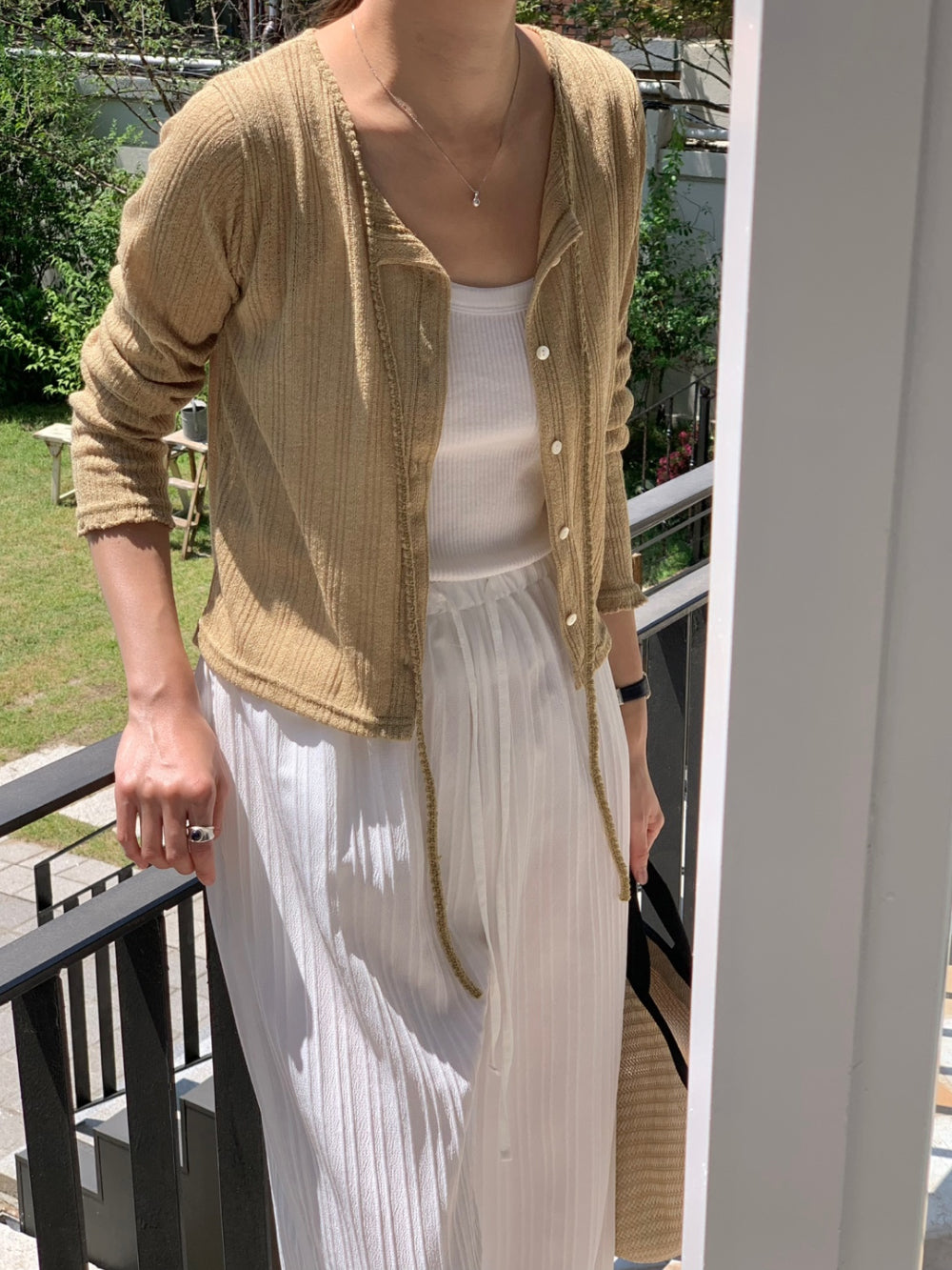 fuzzy cardigan-3col