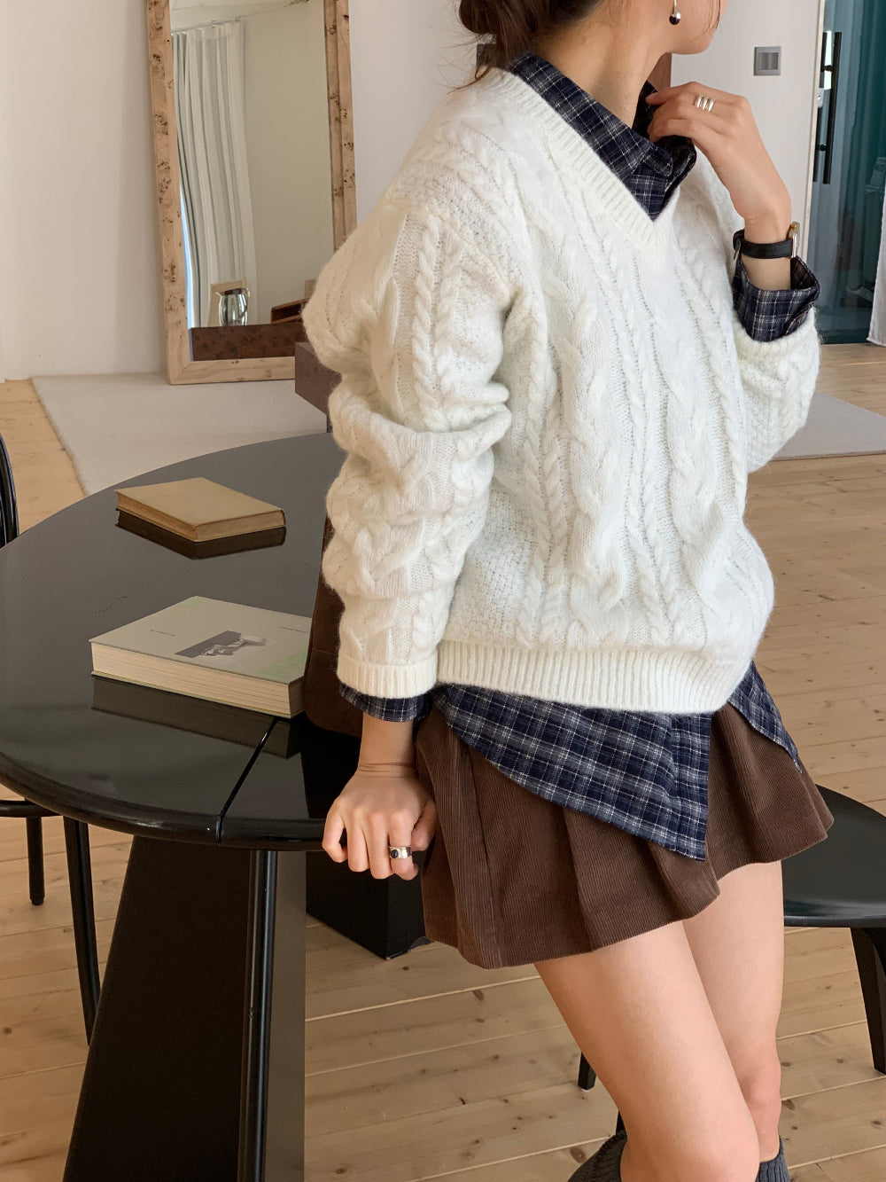 Martin twist knit-4col