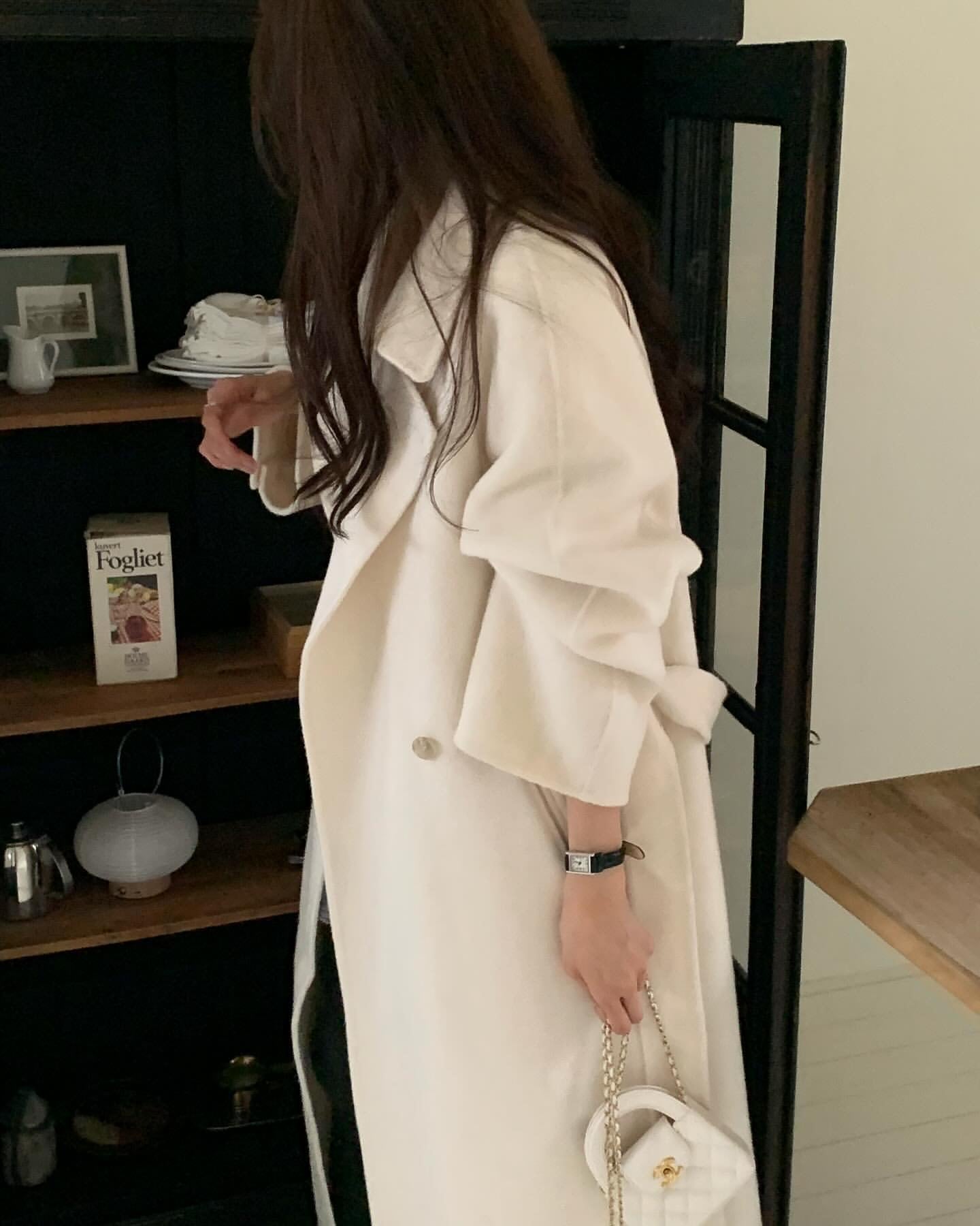 即納 riette nhoa long handmade coat