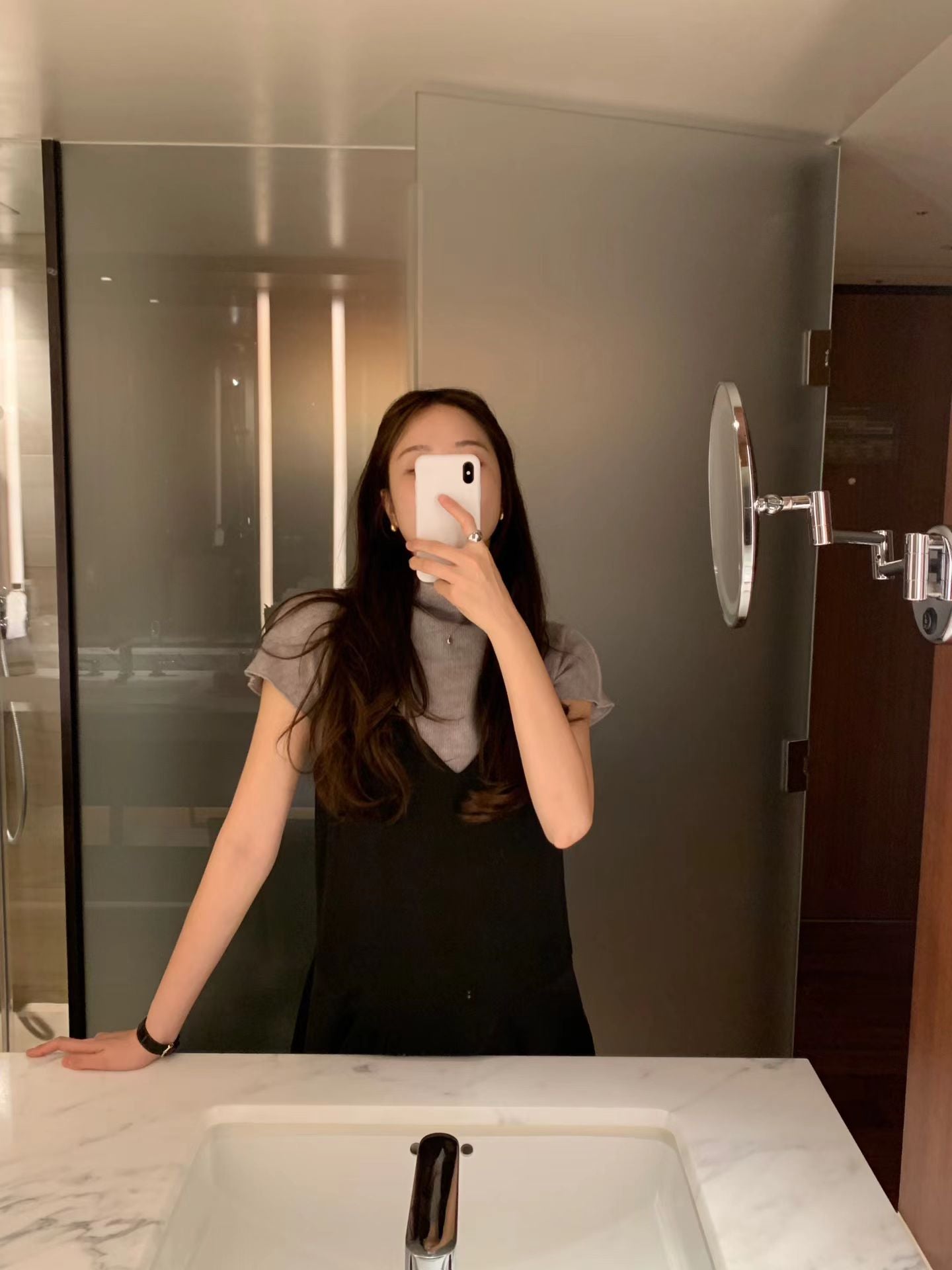 Ounce blooming half blouse-2col