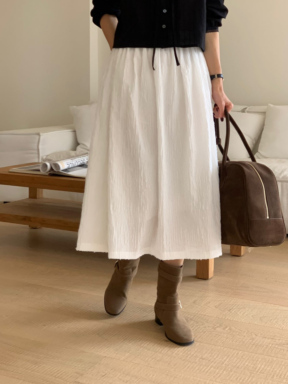 chocolat skirt-2col