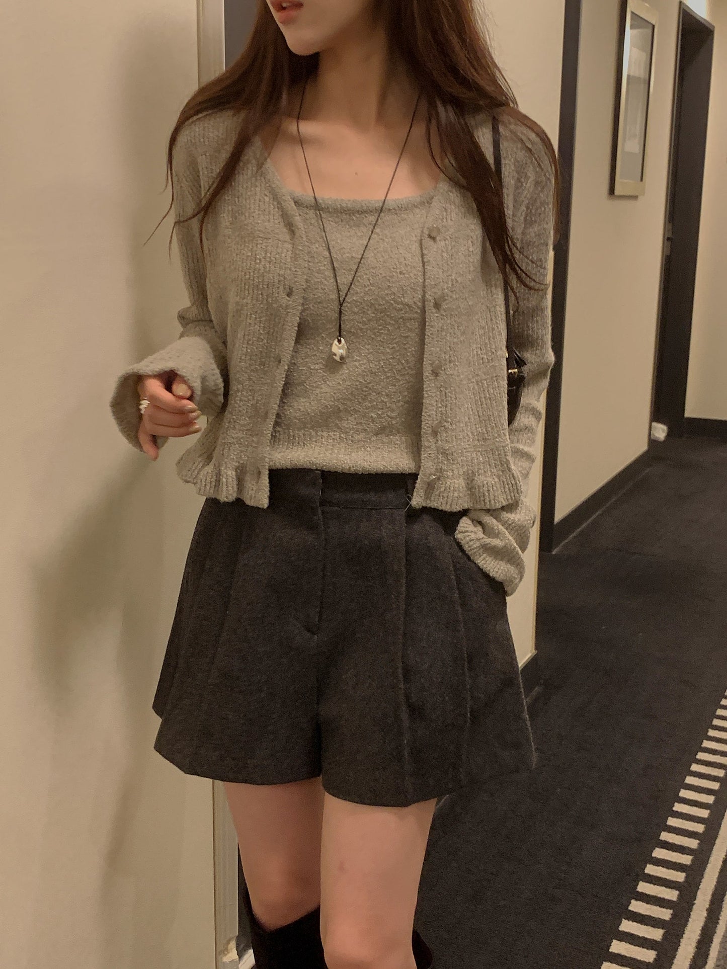 Corr bustier&cardigan-3col