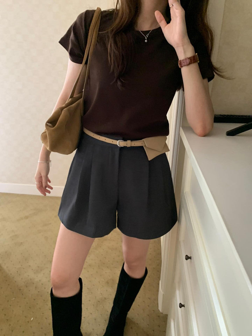 Dori half pants-2col